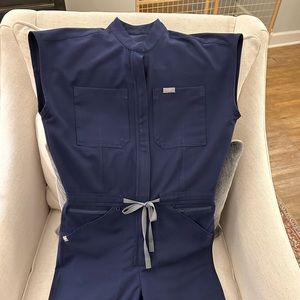 Figs Rafaela cargo scrub jumpsuit